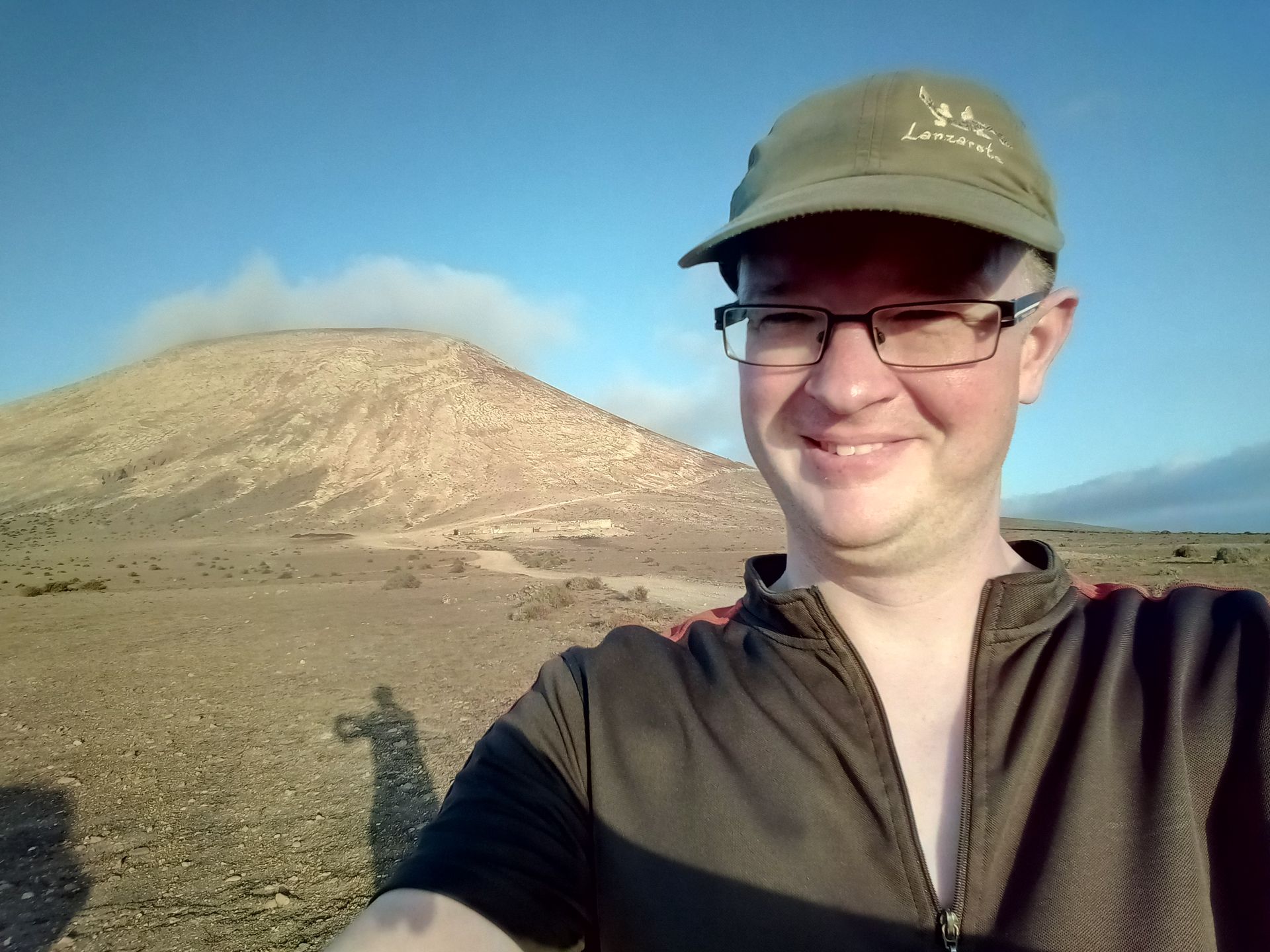 Morning walk up Montaña Blanca in Lanzarote